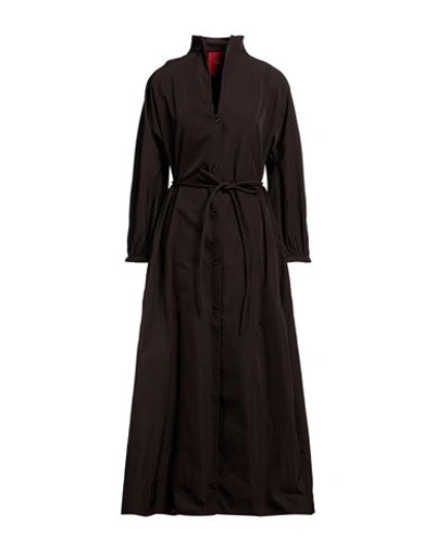 Co. Go Woman Long Dress Dark Brown Size 10 Polyester