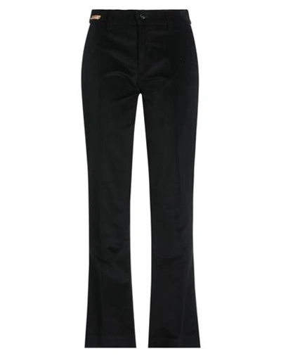 Berwich Woman Pants Black Size 00 Cotton, Elastane