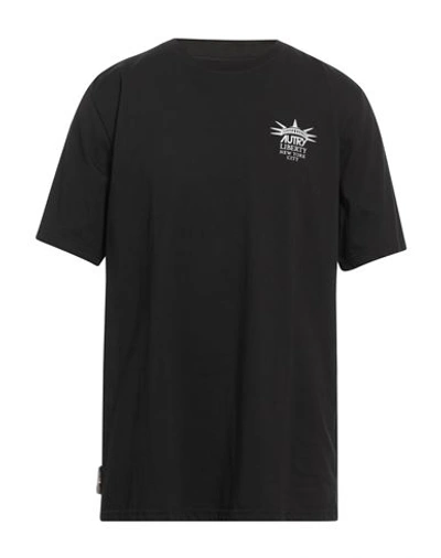 Autry Man T-shirt Black Size Xxl Cotton