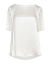 Diana Gallesi Woman Blouse White Size 10 Silk