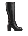 GAI MATTIOLO GAI MATTIOLO WOMAN BOOT BLACK SIZE 7 SOFT LEATHER