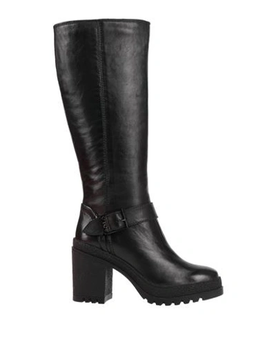 Gai Mattiolo Woman Knee Boots Black Size 9 Soft Leather