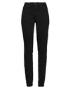 ZADIG & VOLTAIRE ZADIG & VOLTAIRE WOMAN JEANS BLACK SIZE 31 COTTON, ELASTANE