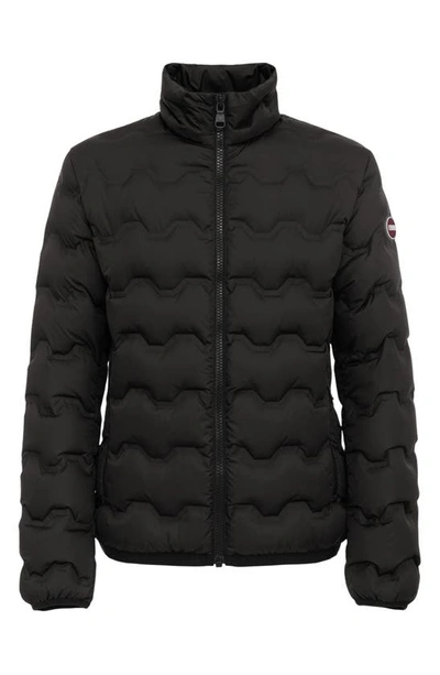 Colmar Quilted Padded Down Jacket In Black