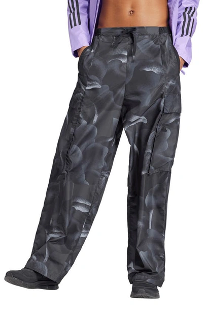 Adidas Originals Black City Escape Track Trousers In Black/multicolor