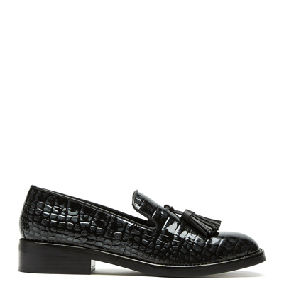La Canadienne Play Leather Loafer In Black