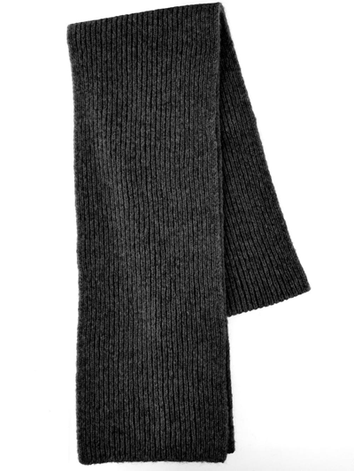 Dries Van Noten Wool Scarf In Grey