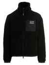 Axel Arigato Billie Fleece Jacket In Soft Teddy Fabric