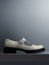 CHARLES & KEITH CHARLES & KEITH - BROGUE LEATHER T-BAR MARY JANES