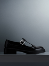 CHARLES & KEITH BROGUE LEATHER T-BAR MARY JANES