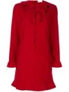 RED VALENTINO RED VALENTINO FRILL COLLAR DRESS,NR3VA5150VM12172888