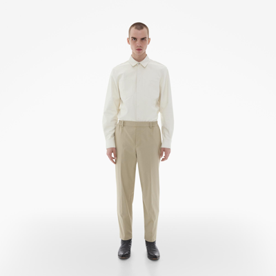 Helmut Lang Men's Cotton Core Trousers In Taupe
