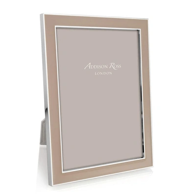 Addison Ross Ltd Cappuccino Enamel & Silver Frame
