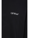 Off-white Logo Cotton T-shirt In Black