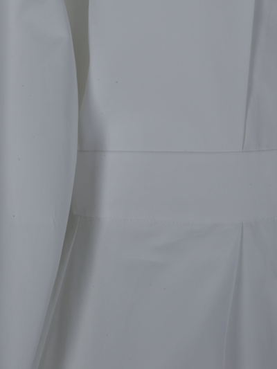 Alexander Mcqueen Chemisier Dress  Clothing White