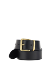 Miu Miu Logo Detailed Buckle Belt