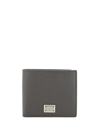 Dolce & Gabbana Bifold Wallet In Black