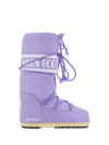 Moon Boot Icon Nylon Boots Lilac In Purple
