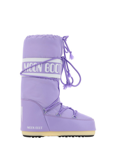 Moon Boot Icon Snow Boots In Purple