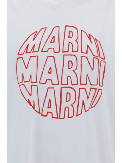 Marni T-shirt In White