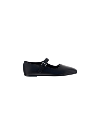 The Row Ava Ballerinas In Black