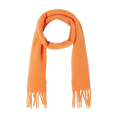 American Vintage Scarf Hizlaw In Orange_fluo