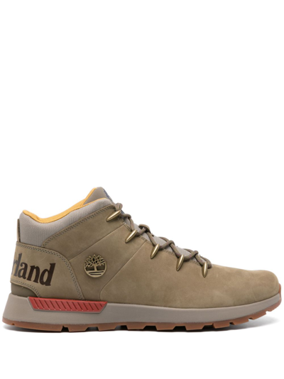 Timberland Sprint Trekker Lace-up Sneakers In Green