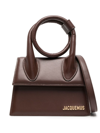 Jacquemus Le Chiquito Noeud Tote Bag In Brown
