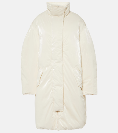 Isabel Marant Étoile Padded Coat In Ecru