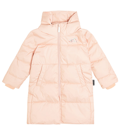 Molo Kids' Girls Pale Pink Puffer Coat