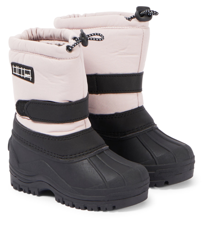 Molo Kids' Girls Pink & Black Snow Boots