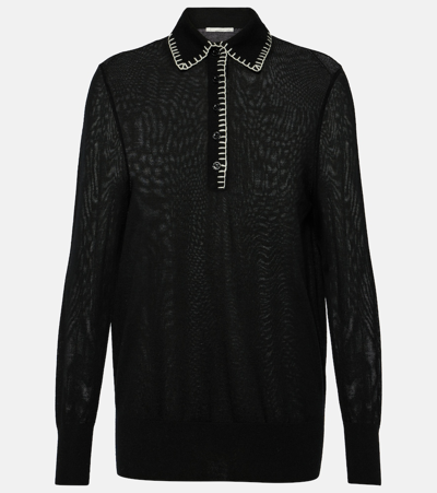 Emilia Wickstead Wool Sweater In Black