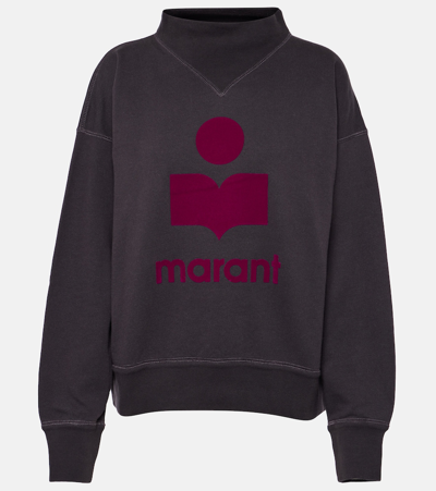 Marant Etoile Moby Sweatshirt In Fuchsia
