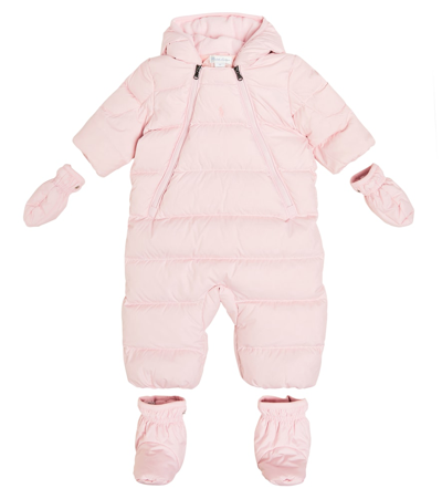 Polo Ralph Lauren Baby Girl's Down Puffer Bunting In Hint Of Pink