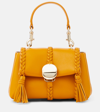 Chloé Women's Mini Penelope Leather Shoulder Bag In Golden Yellow