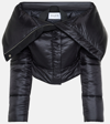 ALAÏA ALAÏA CROPPED PUFFER JACKET