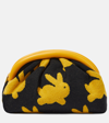 JW ANDERSON THE BUMPER PRINTED CANVAS CLUTCH