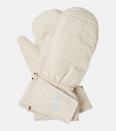 Isabel Marant Terka Mittens In White