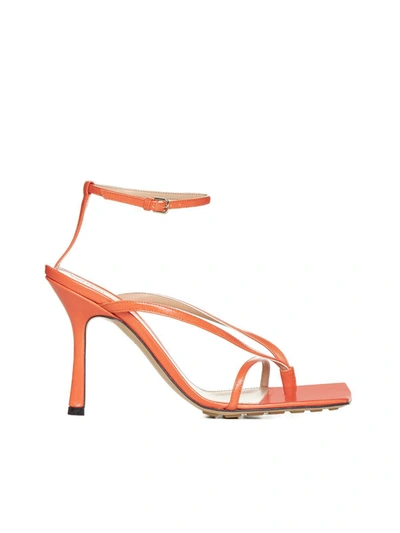 Bottega Veneta Sandals In Orange