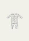 ATELIER CHOUX KID'S CUSTOM CLASSIC FOOTIE PLAYSUIT