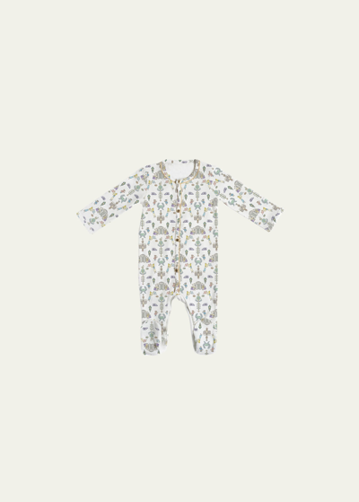 Atelier Choux Kid's Custom Classic Footie Playsuit In Multi