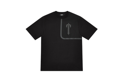 Pre-owned Trapstar Irongate T Tech Zip T-shirt Black