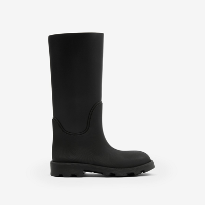 Burberry Marsh Calf-length Boots In Black