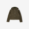BURBERRY BURBERRY CROPPED QUILTED NYLON JACKET