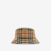 BURBERRY BURBERRY CHECK COTTON BUCKET HAT