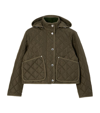BURBERRY DIAMOND-QUILTED JACKET