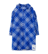 BURBERRY WOOL CHECK BLANKET CAPE