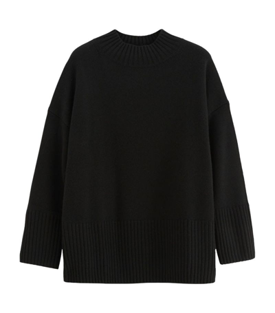 Chinti & Parker Cashmere Comfort Sweater In Black