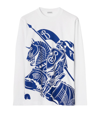 BURBERRY LONG-SLEEVE EKD T-SHIRT