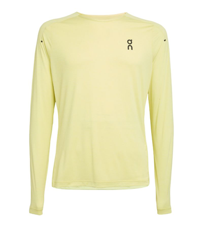 On Running Performance T-shirt In Yellow